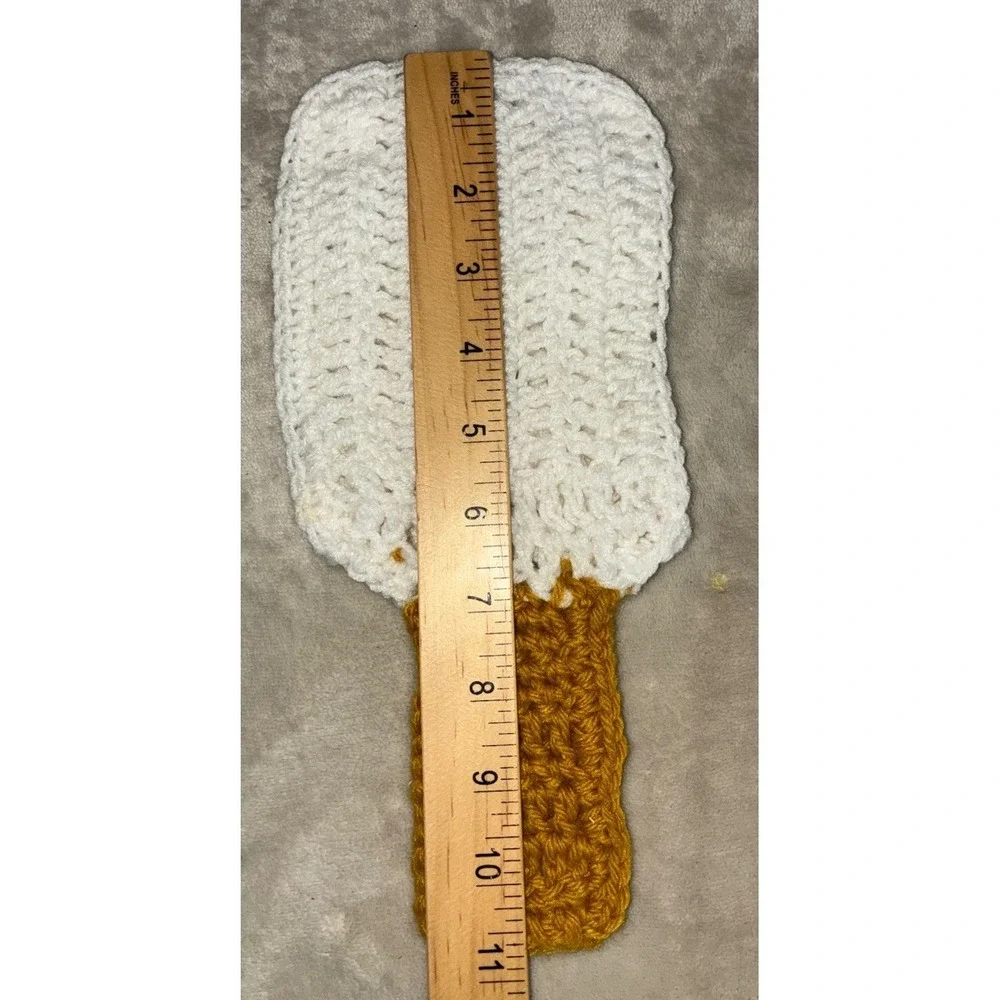 Potholder Pickleball Paddle Crochet Handmade Hot Pad Trivet Wall Decor NEW